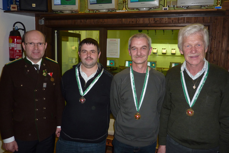 Siegerbild Herren mit Rainer Kurz