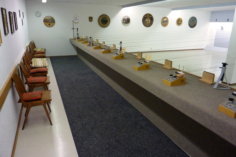 Schoeßstand - der Schießbereich