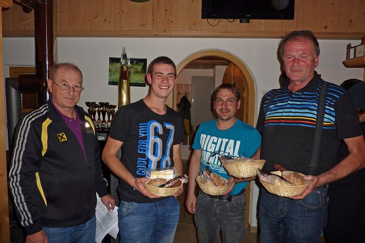 2014 Dorfmeisterschaft KK 4 Mannschaft Rang 3