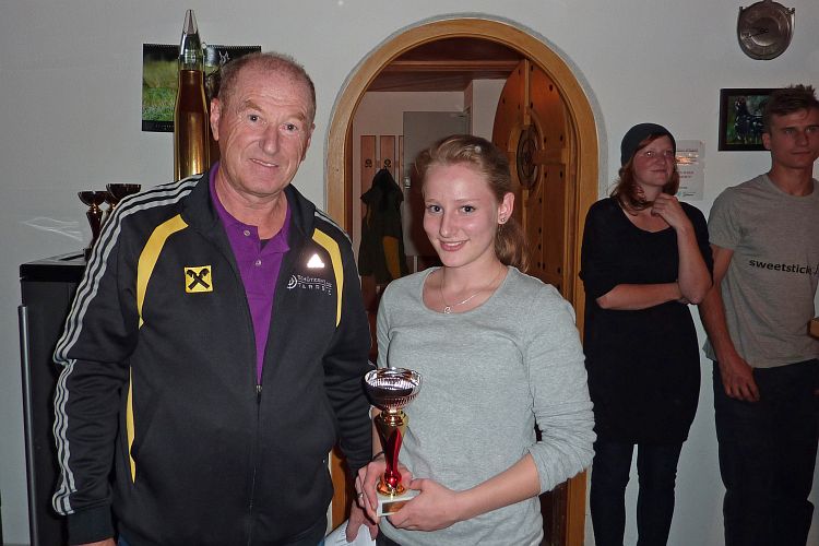 2014 Dorfmeisterschaft KK 5 Siegerbild Jungschützen weiblich