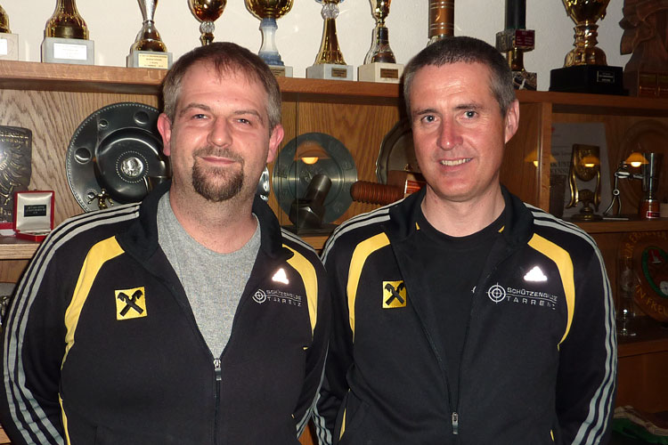 2014 Bezirksmeisterschaft LG 3 Martin Flür und Wolfgang Tiefenbrunner