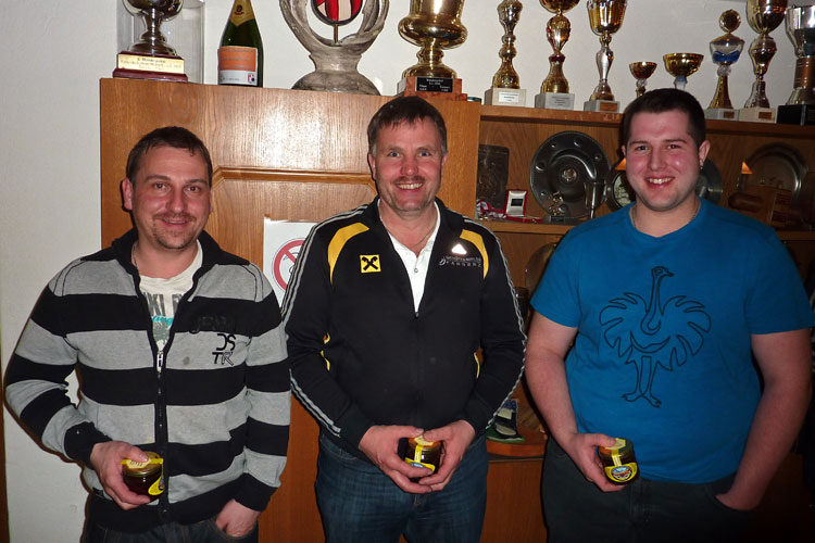 Siegerbild B-Bewerb stehend