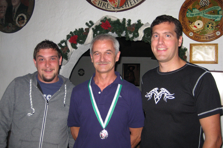 2016 Bezirksmeisterschaft KK 100M 2 Jürgen Kurz, Rainer Kurz und Rene Engensteiner