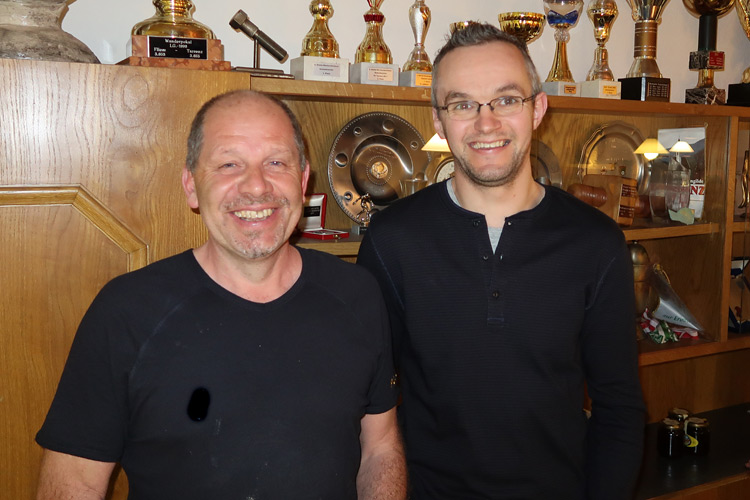 2017 Blitzturnier 2 Thomas Kropf und Christian Krabacher