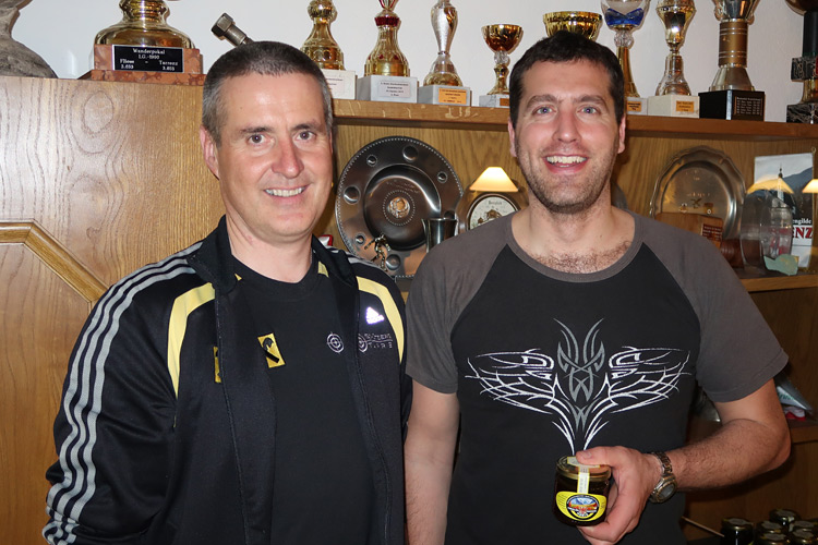 2017 Blitzturnier 4 Wolfgang Tiefenbrunner und Rene Engensteiner