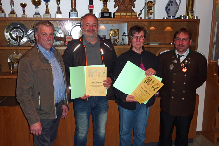 Ehrung für 25-jährige Mitgliedschaft