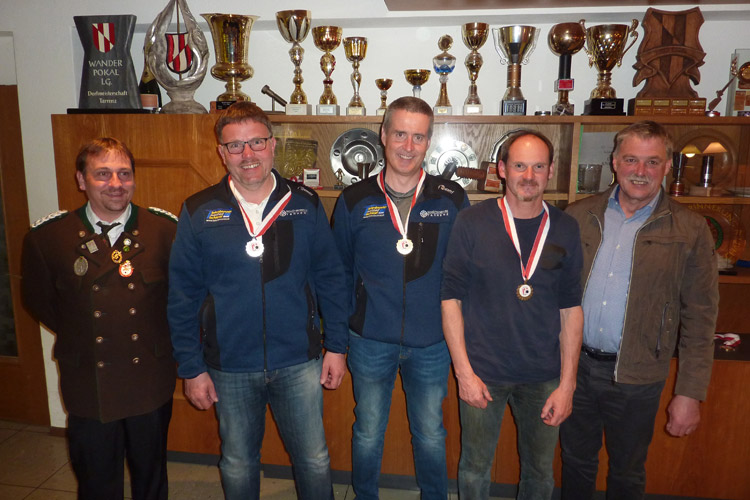 Siegerehrung Klase Senioren 1