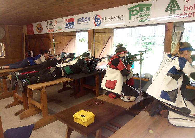 Daniela Hausegger im Liegendanschlag