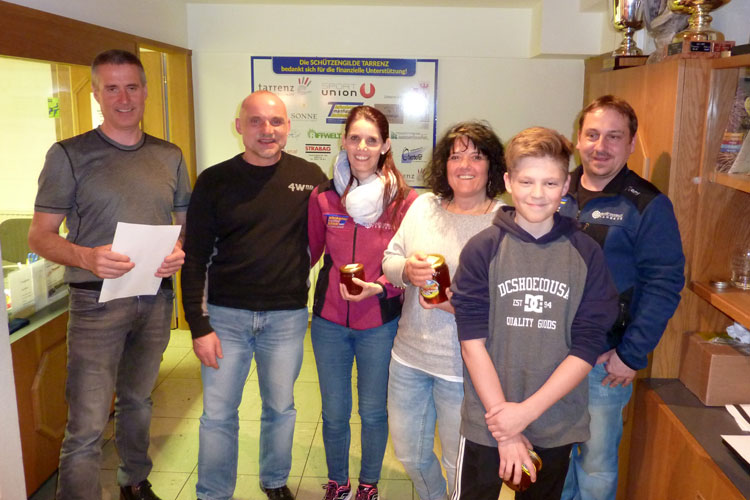 Finalisten sitzend B-Bewerb