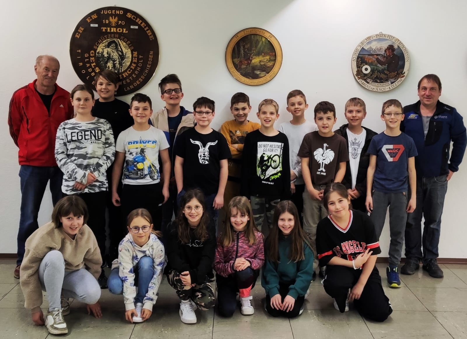 Besuch der Volksschule Tarrenz